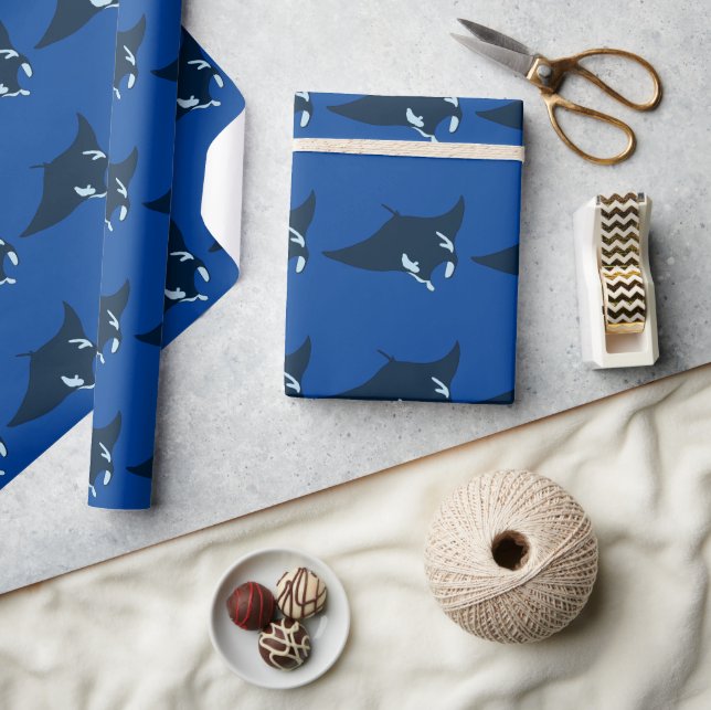 Manta Ray Wrapping Paper (Crafts)