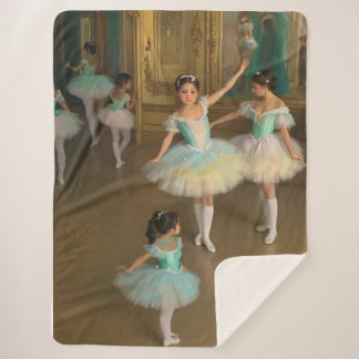 Manta Sherpa Bailarinas waiting for the moment of Sherpa Blanket