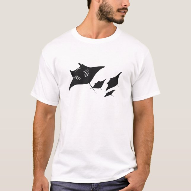 Mantarochen Manta ray Scuba diving diving T-Shirt (Front)