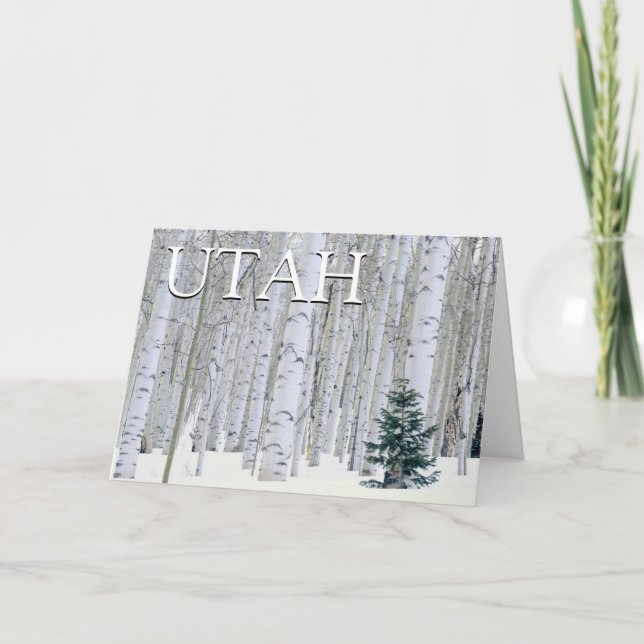 Manti-LaSal National Forest, Utah | Happy Birthday Card (Front)