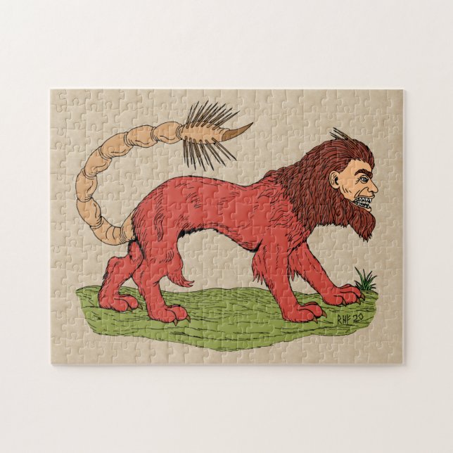 Manticore Jigsaw Puzzle (Horizontal)