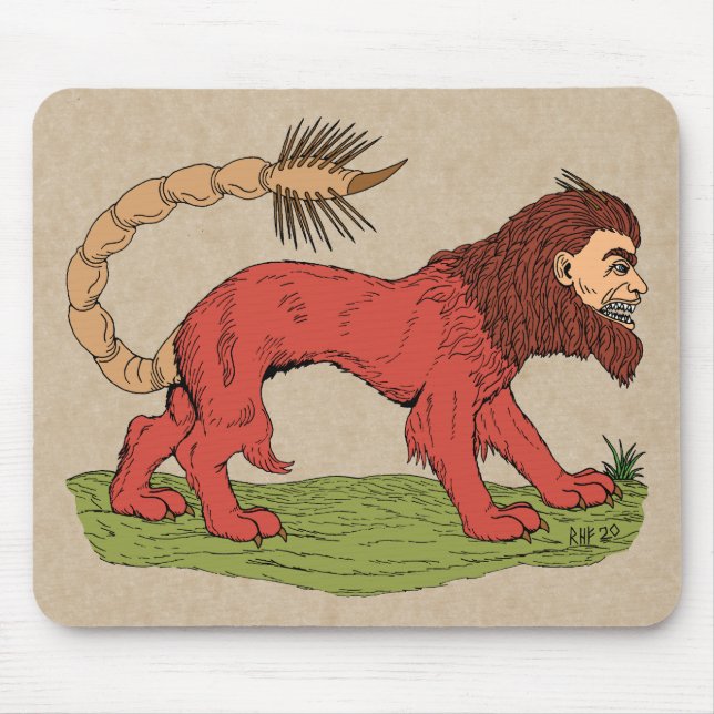 Manticore Mouse Mat (Front)