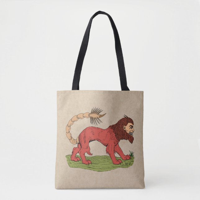 Manticore Tote Bag (Front)