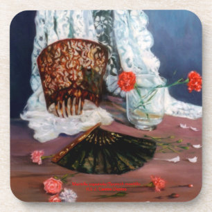Mantilla española/Spanish mantilla Coaster