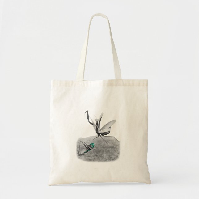 Mantis and Cricket Tote Bag (Front)