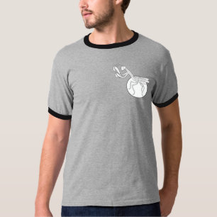 Mantis Man Symbol - Black & White T-Shirt
