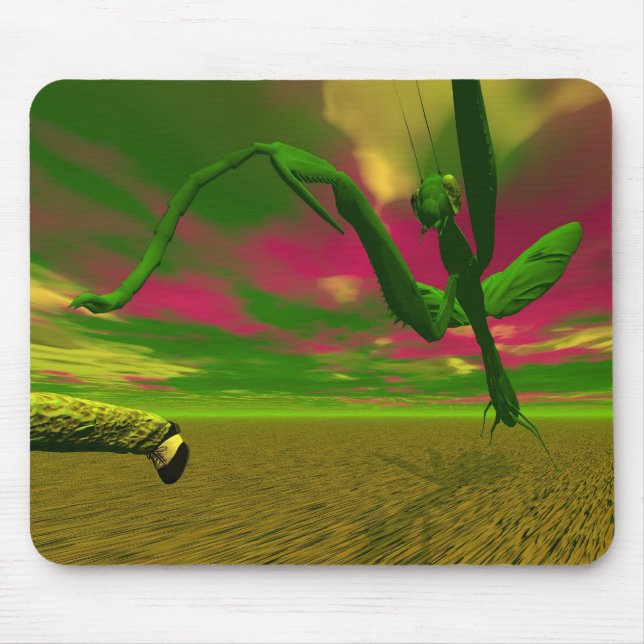 Mantis religiosa mouse mat (Front)