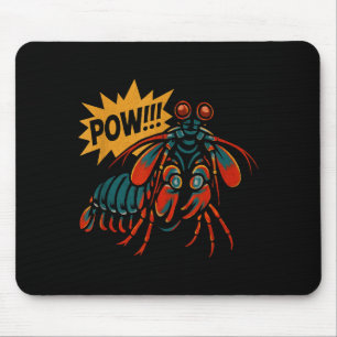 Mantis Shrimp W Punch Funny Ocean Animal  Mouse Mat
