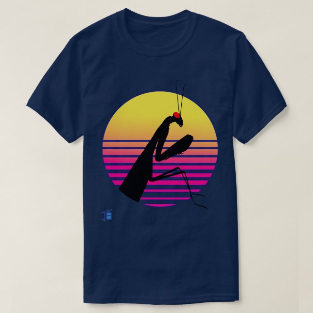 Mantis-Wave T-Shirt (Design Front)