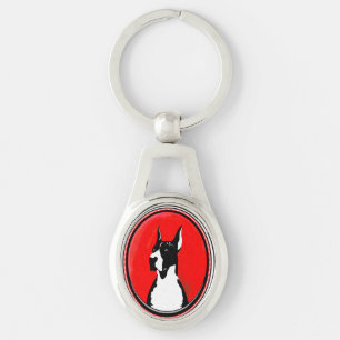 Mantle Great Dane Keychain