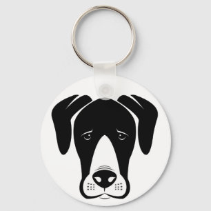 Mantle Great Danes Key Ring