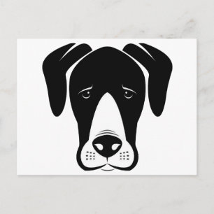 Mantle Great Danes Postcard