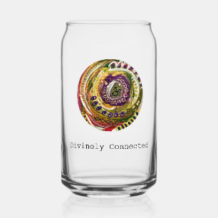 Mantra and prayer portal -Divinely Connected Can Glass