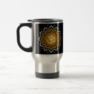 Mantra Chakra Creating a Spiritual Transformation Travel Mug