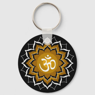 Mantra Chakra Key Ring