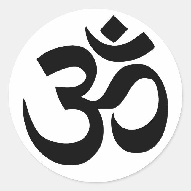 Mantra Om Sticker (Front)