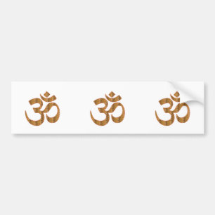 MANTRA OmMantra Yoga Meditation Chant Hinduism gif Bumper Sticker
