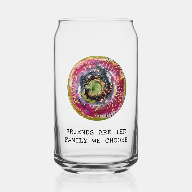 Mantra & Prayer Portal - Friendship Can Glass (Back)
