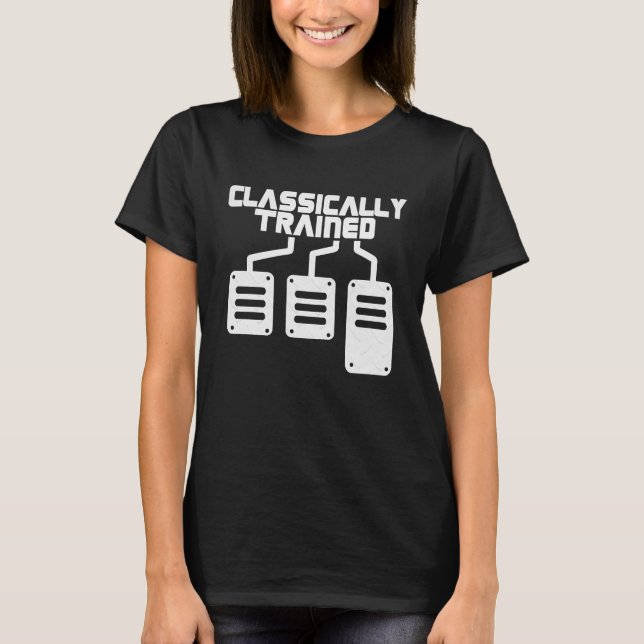 Manual gear shift Stick shift Manual transmission  T-Shirt (Front)