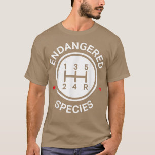 Manual Gearbo, Stick Shift, 6 Speed, Cars, Carlove T-Shirt