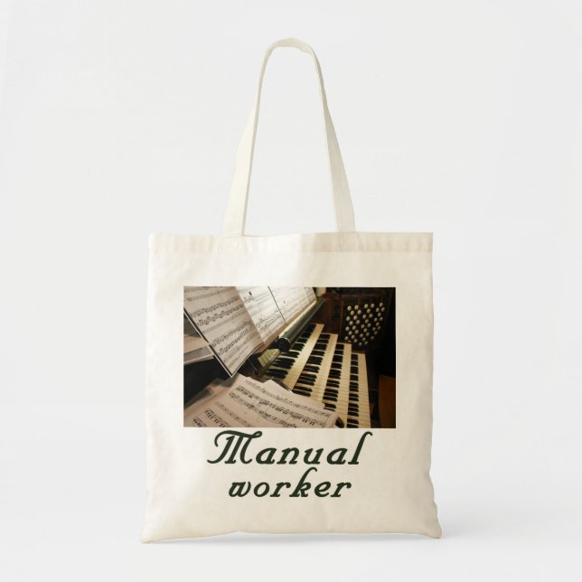 Manual Worker budget tote (Front)
