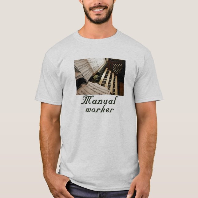 Manual worker tee shirt (Front)