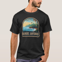 Manuel Antonio National Park Travel Art Vintage