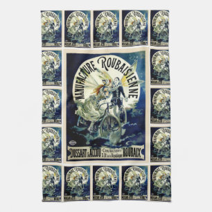 Manufacture Roubaisienne Bicycles Tea Towel