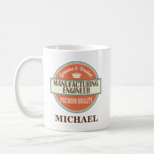 Manufacturing Engineer Personalised Mug Gift