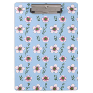 Manuka Flowers Clipboard
