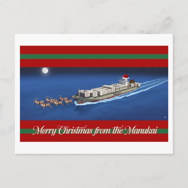 Manukai Christmas Post Card 2025 (Front)