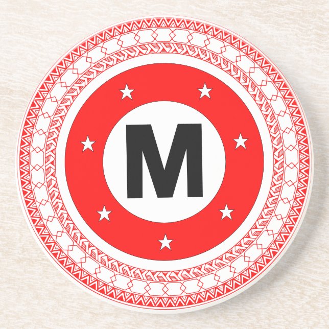 Manukai Tribal Meatball Coaster (Front)