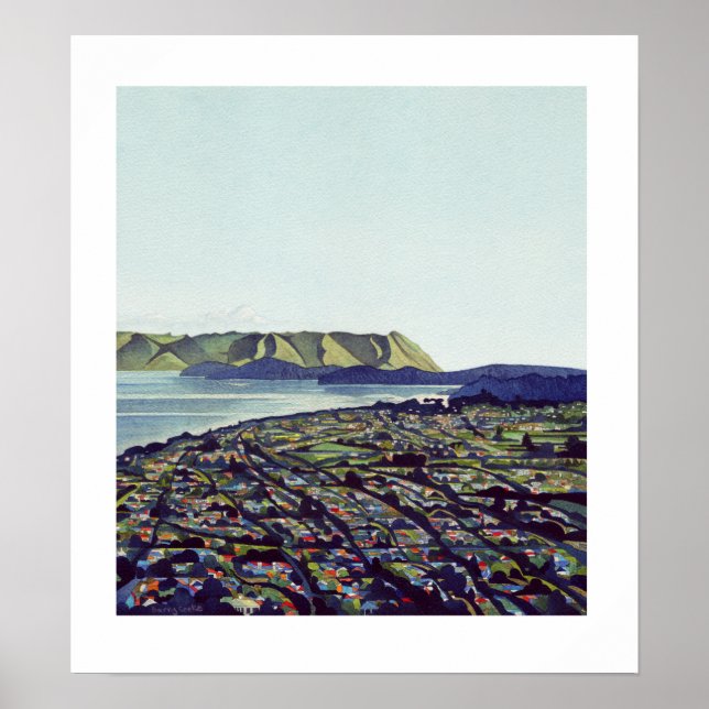 Manukau Heads Poster (Front)