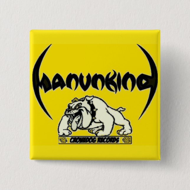MANUNKIND CRONEDOG RECORDS BUTTON (Front)