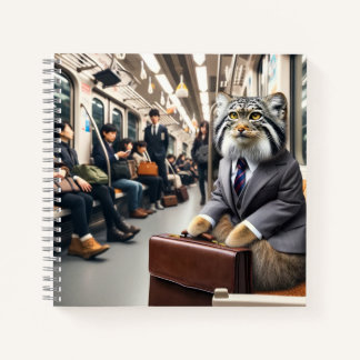 Manurcat & Giraffe on Commute Notebook