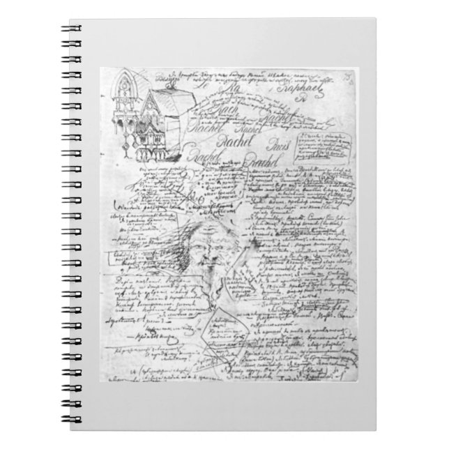 Manuscript page, Fyodor Dostoyevsky's novel Demons Notebook (Front)