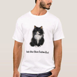 Manx Cat Create Your Own Custom Text T-Shirt