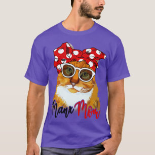 Manx Cat Shirt Manx Cat Mum Bandanna