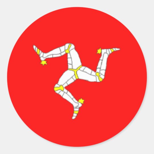 Manx Flag Sticker