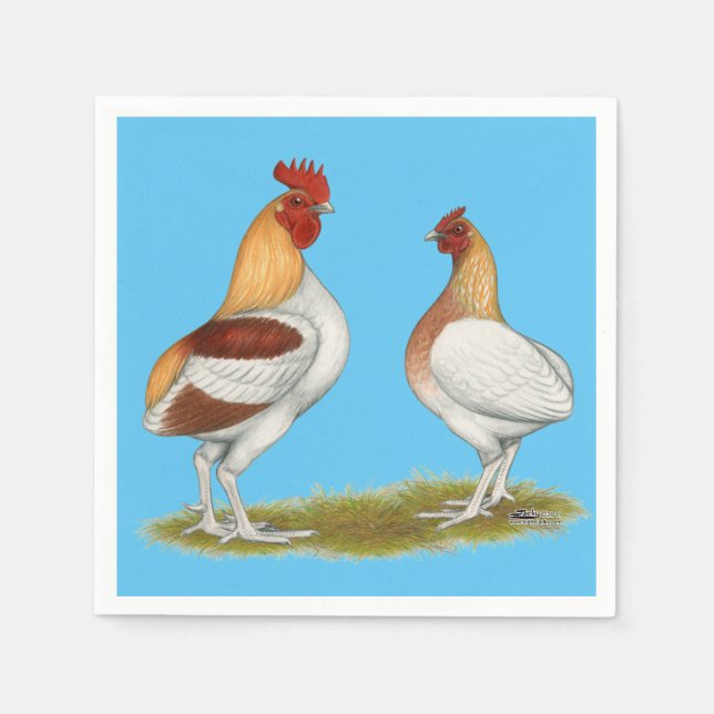 Manx Rumpies Napkin (Front)