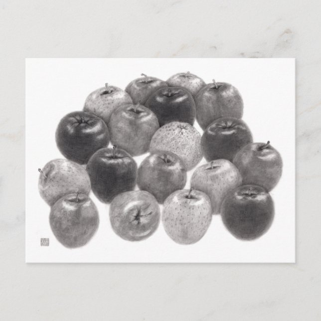 Many apples +1 postcard (Front)