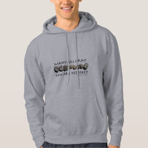 Many Are Grey Few Are Petoskey Hooded Sweatshirt