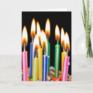 Many Birthday Candles Card