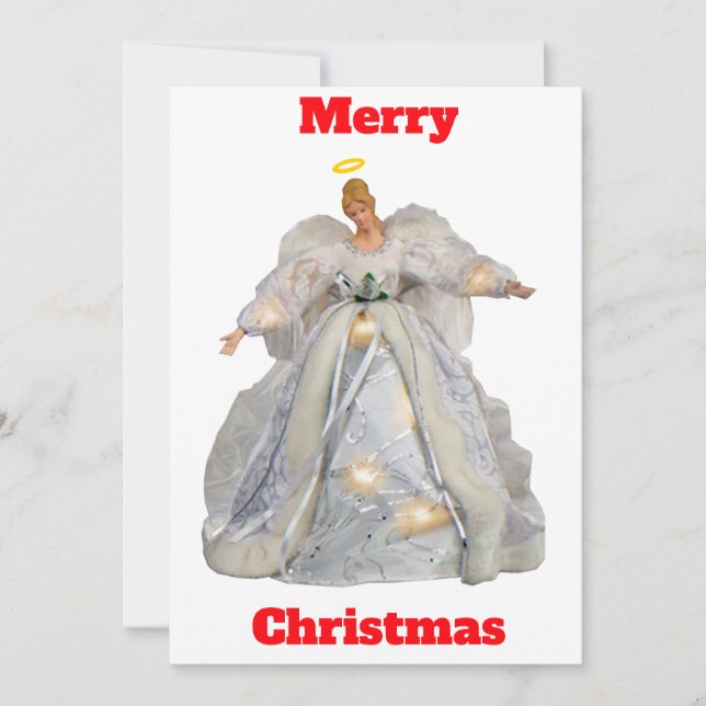 Many Blessings Angel Card (Front)