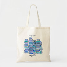 Many Books, Many Friends Tote