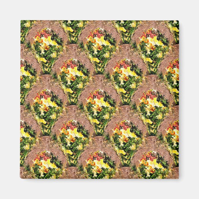 Many Bouquets...... Magnet (Front)