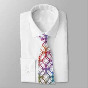 Many Colored Circles Tie