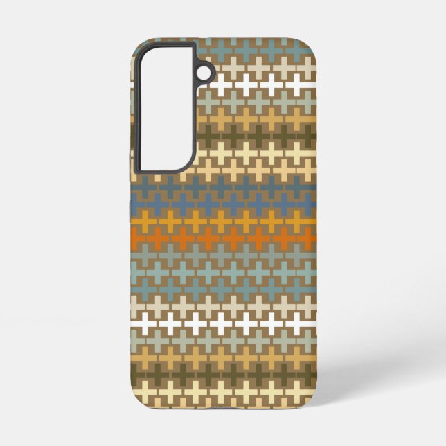 Many colourful crosses org samsung galaxy s22 case (Back)