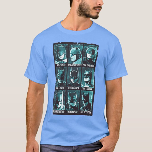 Many Faces of a Hero boy T-Shirt (Front)
