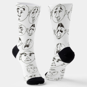Many Faces Socks